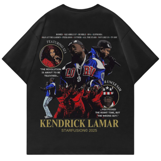 SUPER BOWL - KENDRICK LAMAR OVERSIZED TSHIRT