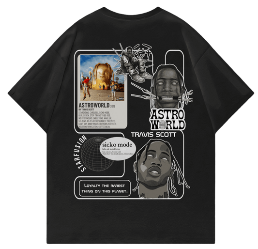 ASTROWORLD V1 - TRAVIS SCOTT OVERSIZED TSHIRT