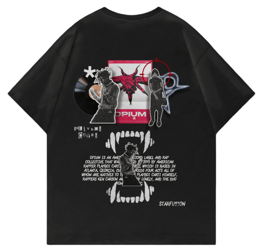 0PIUM V2 - PLAYBOI CARTI OVERSIZED TSHIRT