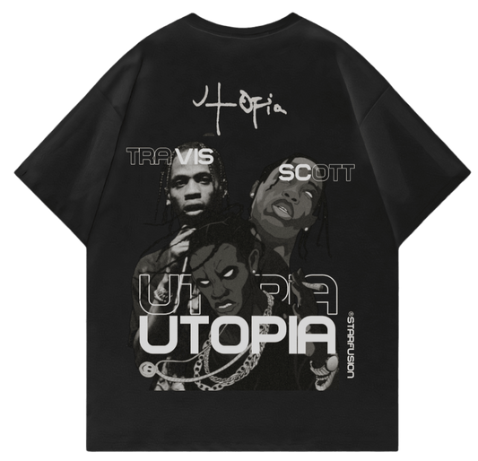 UTOPIA V1 - TRAVIS SCOTT OVERSIZED TSHIRT