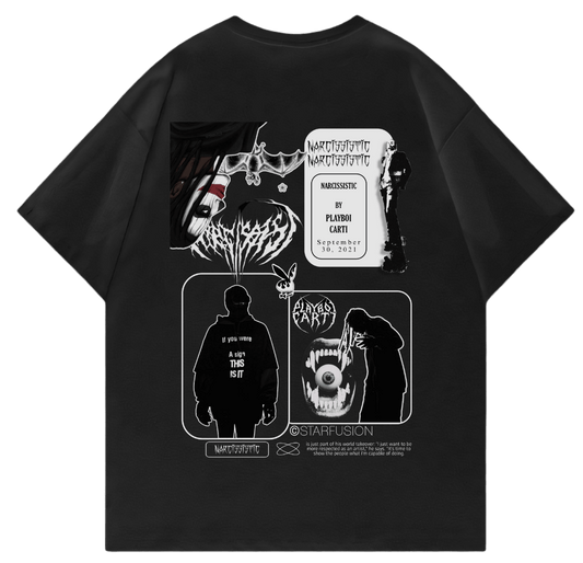 NARCISSIST V2  - PLAYBOI CARTI OVERSIZED TSHIRT