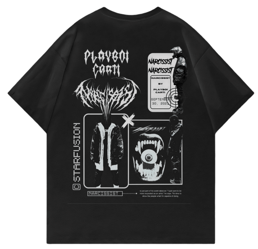 NARCISSIST V1  - PLAYBOI CARTI OVERSIZED TSHIRT